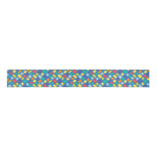 Ruban Gros-grain Damier enfant de la Primary Party 