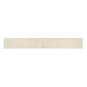 Ruban Gros-grain Délicate couleur crème beige solide (Devant)
