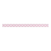 Ruban Gros-grain Diamond Endless Knot Hue in Pink (Devant)