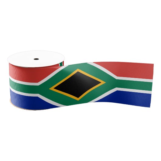 Ruban Gros-grain Drapeau africain & Voyage sud-africain, vacances/s (Bobine)