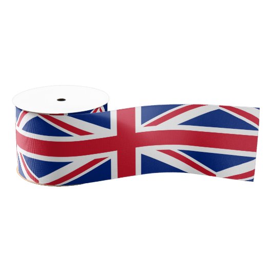 Ruban Gros-grain Drapeau britannique (Bobine)