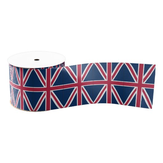 Ruban Gros-grain Drapeau britannique (Bobine)