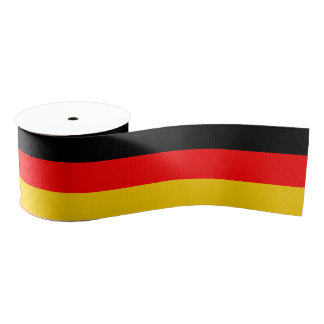 Ruban Gros-grain Drapeau de l'Allemagne