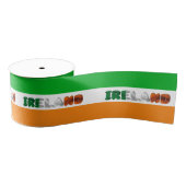 Ruban Gros-grain Drapeau irlandais (Bobine)