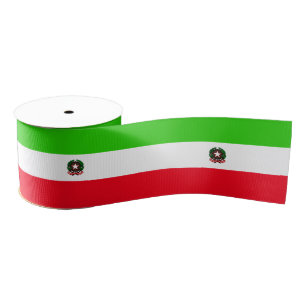 Ruban Gros-grain Drapeau italien