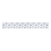Ruban Gros-grain Dusty Blue Fine Art Floral Wedding (Devant)
