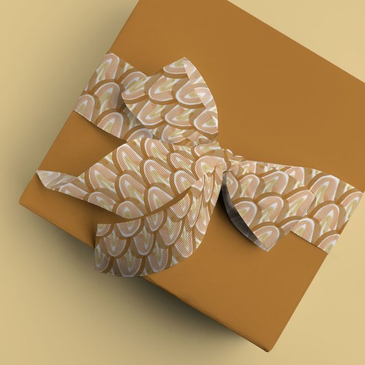 Ruban Gros-grain Echelle aquarelle en jaune