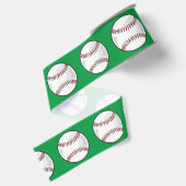 Ruban Gros-grain Fête de baseball (Dos)