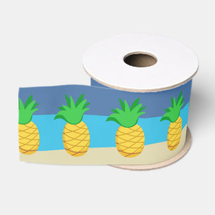 Ruban Gros-grain Fête de Luau Hawaïen pour enfants