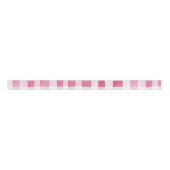 Ruban Gros-grain Fille Pink Plaid Stripes Anniversaire (Devant)