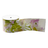 Ruban Gros-grain Fleurs papillons (Bobine)