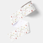 Ruban Gros-grain Fleurs Vintage (Dos)