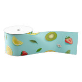 Ruban Gros-grain Fruits mixtes (Bobine)