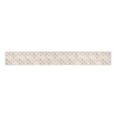 Ruban Gros-grain Glam Gold White Damas (Devant)
