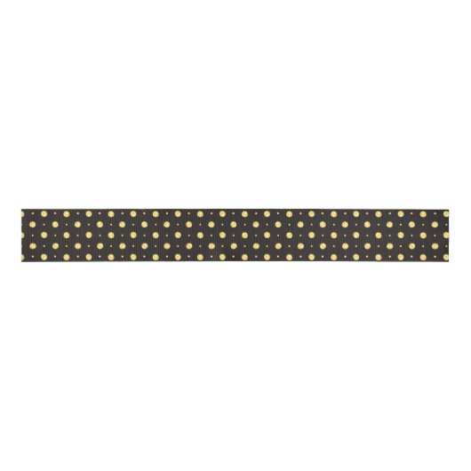 Ruban Gros-grain Golden Dot Ribbon Spool (Devant)