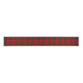 Ruban Gros-grain Grant tartan rouge vert plaid (Devant)
