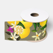 Ruban Gros-grain Gris citron (Bobine)