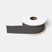 Ruban Gros-grain Gris foncé uni (Bobine)