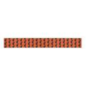 Ruban Gros-grain Halloween Grosgrain Ruban noir Chat (Devant)