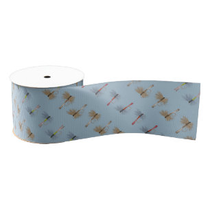 Ruban Gros-grain Hameçons de pêche à la mouche 