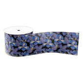 Ruban Gros-grain iris moody (Bobine)