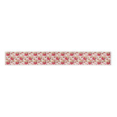 Ruban Gros-grain Jam cerise (Devant)