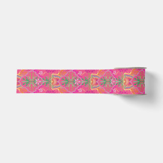 Ruban Gros-grain Jardin de Lillith - Printemps - Rose