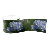 Ruban Gros-grain Jolie Hydrangea Flowers Bleu Bleu Clair (Bobine)