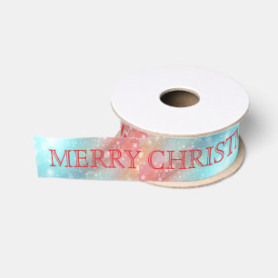 Ruban Gros-grain Joyeux Noël personnalisé