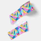 Ruban Gros-grain Kaléidoscope d'origami (Dos)