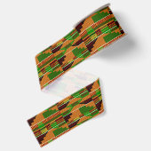 Ruban Gros-grain Kente classique 3 pouces K01 (Dos)