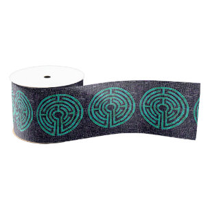 Ruban Gros-grain LABYRINTH III 3" Large Grosgrain Ribbon