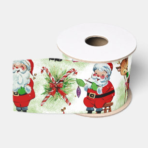 Ruban Gros-grain L'Atelier Vintage du Père Noël