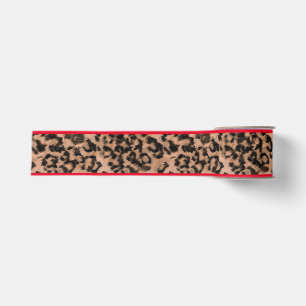 Ruban Gros-grain Leopard - Imprimé animal