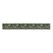 Ruban Gros-grain Leopard Jungle Forest Illustration Seamless (Devant)