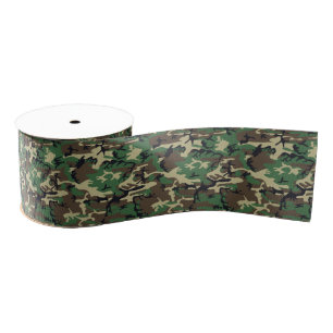 Ruban Gros-grain Les militaires camouflent