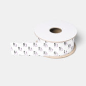 Ruban Gros-grain Logo de Mu Phi Epsilon (Bobine)