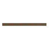 Ruban Gros-grain Lumberjack Rouge vert Plaid 1 1/2" (Devant)