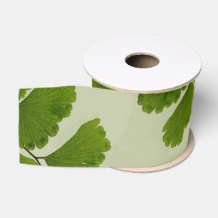Ruban Gros-grain Maiden Hair Fern Frond