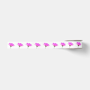 Ruban Gros-grain Marguerite rose