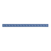 Ruban Gros-grain Marque Blue, Logo Cadeau promotionnel (Devant)