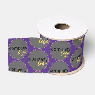RUBAN GROS-GRAIN MARQUE MOTIF MINIMALIST BUSINESS LOGO