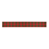 Ruban Gros-grain Maxwell tartan rouge vert plaid (Devant)