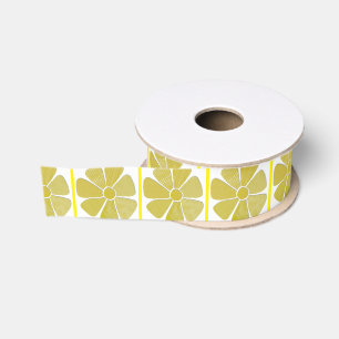 Ruban Gros-grain Mélange et couleur de collage Faux Fabric