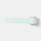 Ruban Gros-grain Mignons points de menthe pour enfants (Devant)