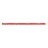 Ruban Gros-grain Modern Red and Green Candy Cane Stripes Pattern (Devant)