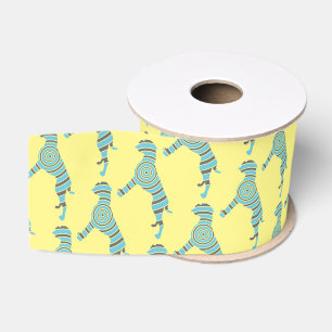 Ruban Gros-grain Motif de chien Boxer