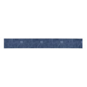 Ruban Gros-grain Motif de circuit Geek bleu (Devant)