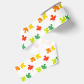 Ruban Gros-grain Motif feuille (Dos)