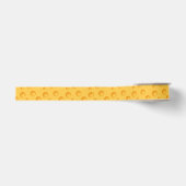 Ruban Gros-grain Motif jaune de fromage (Devant)